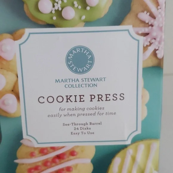 Martha Stewart Cookie Press